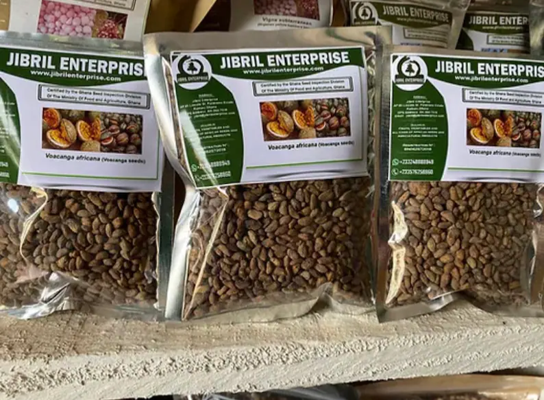 Voacanga Africana, 100g/$10, shipping cost/$20, phyto certificate