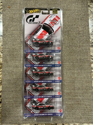 Hot Wheels Gran Turismo Nissan GT-R R34 Pop Culture Premium BNR34