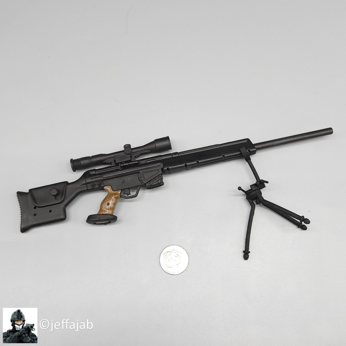 1:6 Ultimate Soldier HK PSG1 Sniper Rifle 12