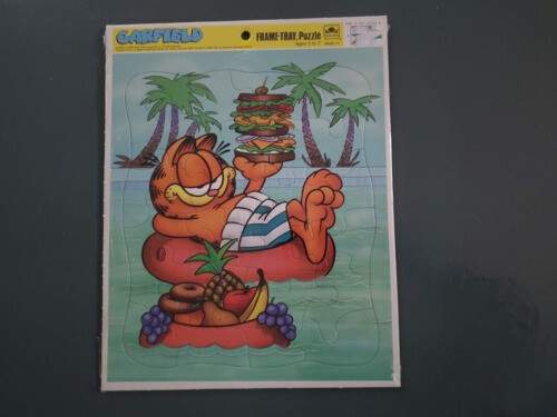 HTF Garfield Monopoly game Collector's Edition 25 Year Anniversary