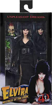 NECA Elvira Mistress of the Dark 8 inch Unpleasant Dreams Action