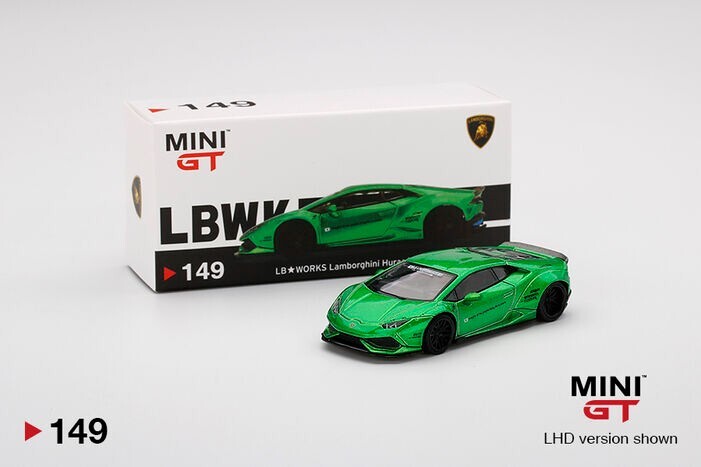 LBWK MINIGT ランボルギーニ ウラカン グリーン MINI GT 149 LB WORKS