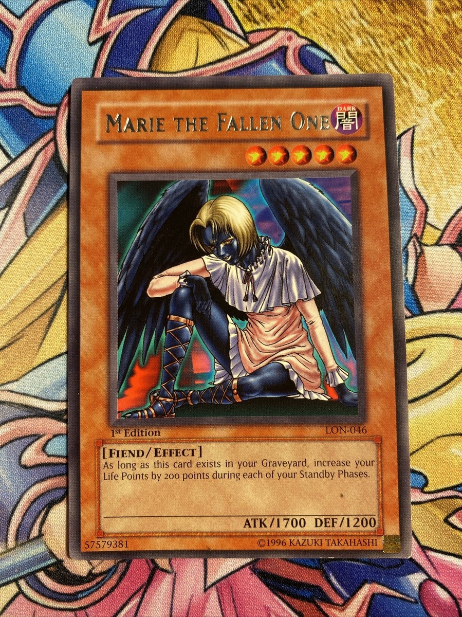 VC) Marie The Fallen One 1st Edition - YuGiOh Trading Card - LON