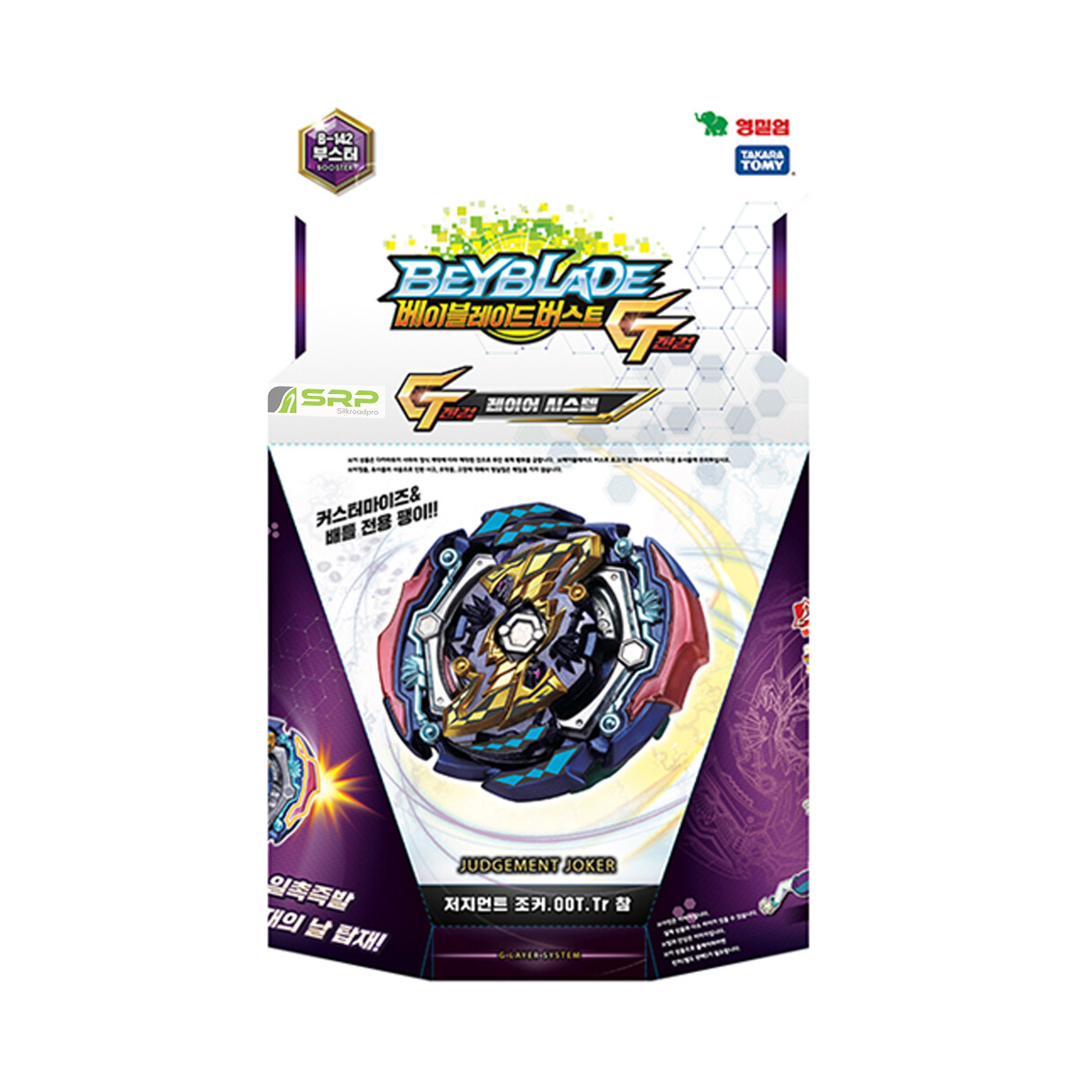 Beyblade Burst B-142 Booster Judgement Joker 00Turn Trick Zan