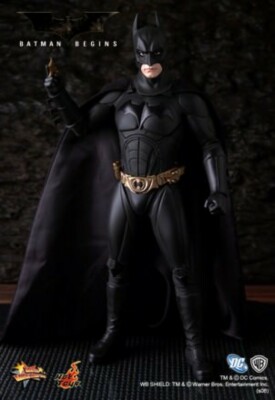 HoT Toys 1/6 MMS13 BATMAN BEGINS Figure Limited Edition 1100 w/Coa