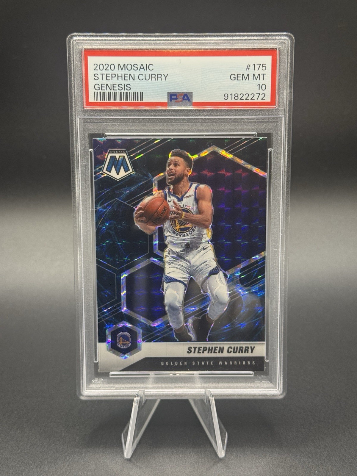 Stephen Curry 2020 Mosaic #175 Genesis /(SSP) Price Guide - Sports