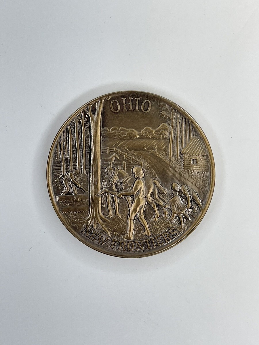 Official 1974 Ohio American Revolution Bicentennial Medallion