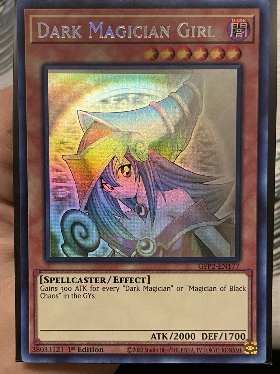 Yugioh Dark Magician Girl GFP2-EN177 1st Edition Ghost Rare Pack