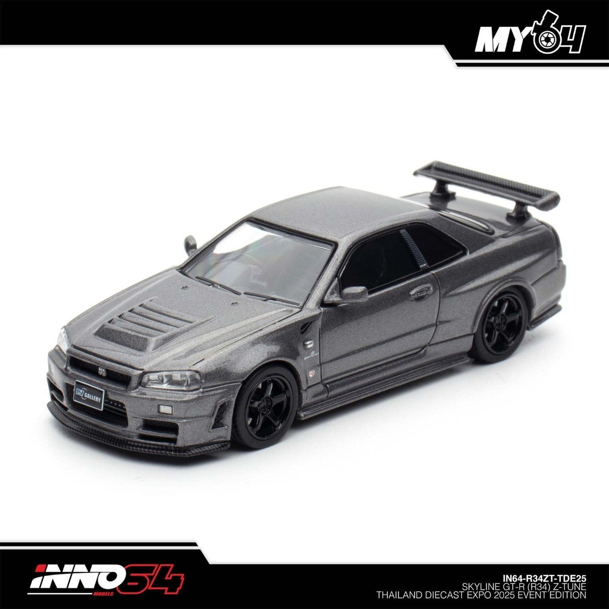 Inno64 Nissan Skyline GT-R R34 Z-Tune TDE 2025 Thailand Diecast