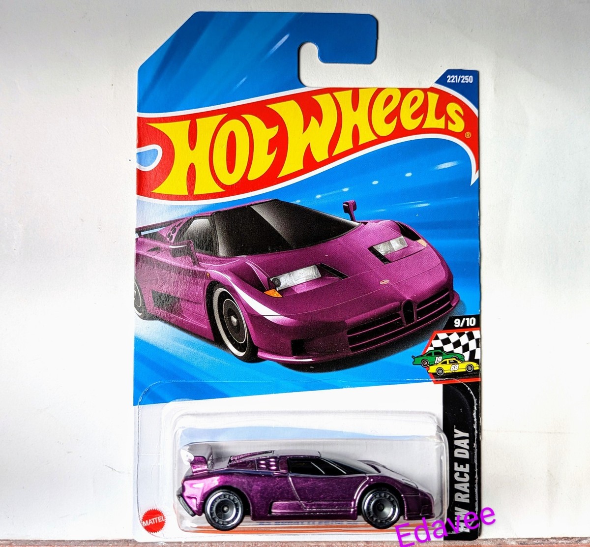 2025 Hot Wheels Super Treasure Hunt '94 Bugatti EB110 SS Int'l