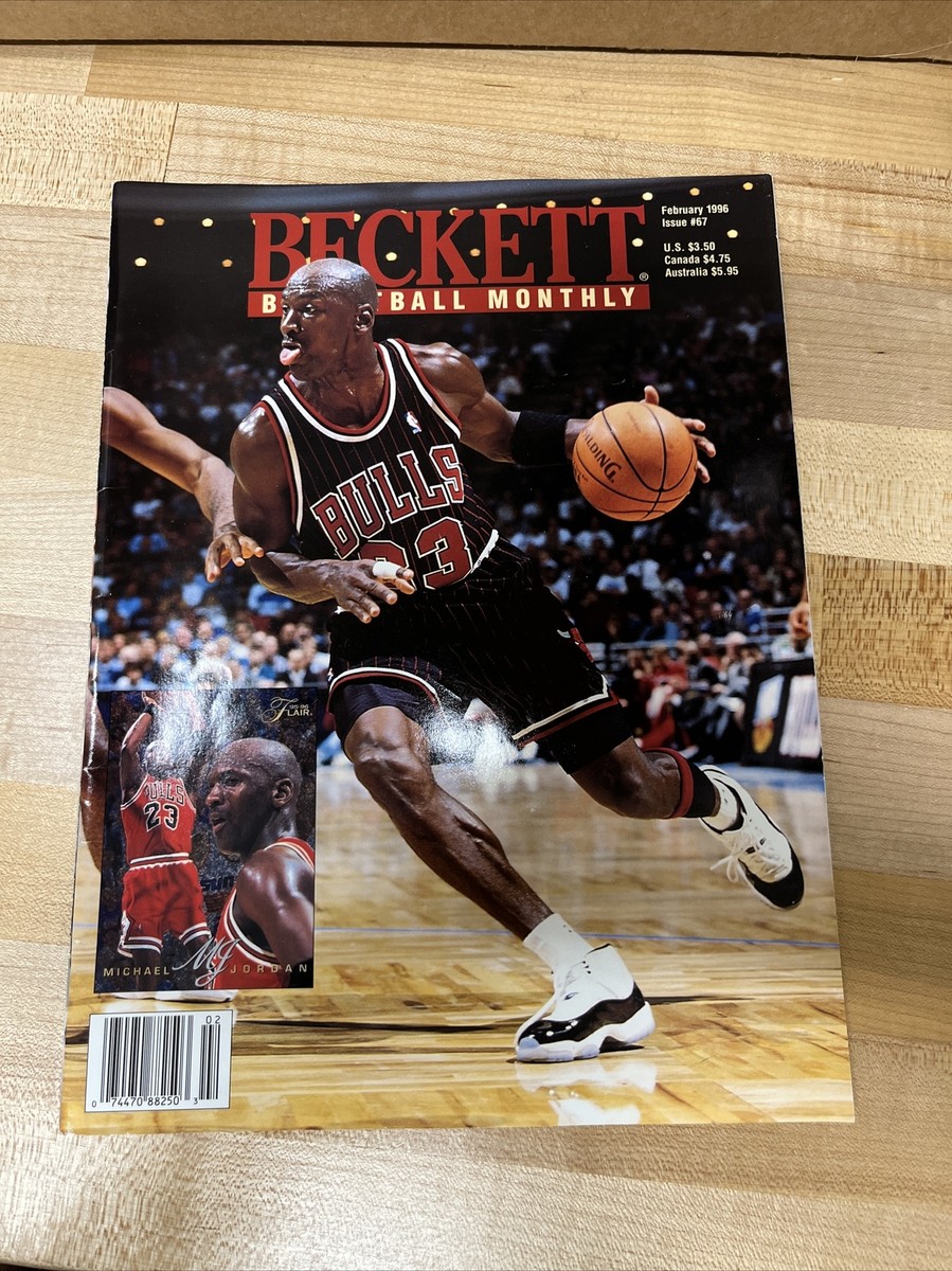 Beckett Basketball Monthly February 1996 Issue #67 - Michael