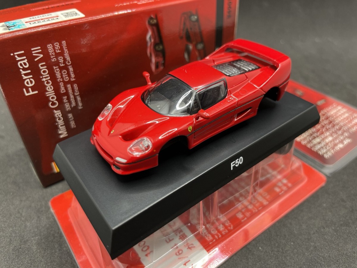 1/64 Kyosho Ferrari Collection7 F50 Red diecast model car 39H1 | eBay