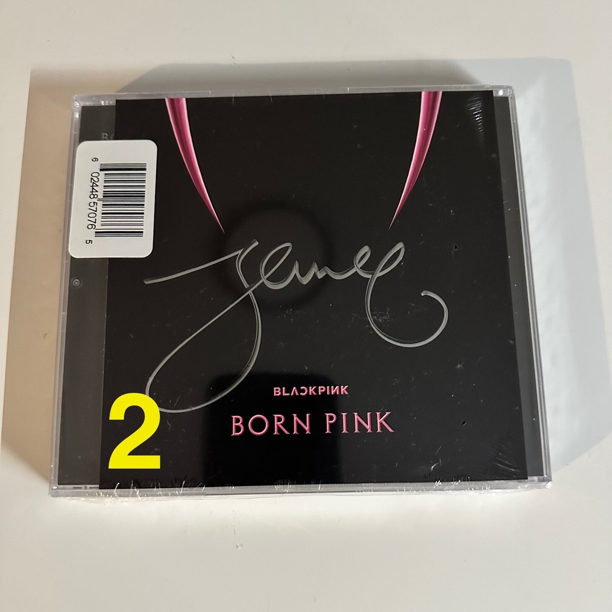 BLACKPINK Born Pink The Album Official Jennie Signed Art Card