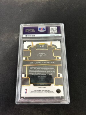 2023-24 Panini Select - Concourse Victor Wembanyama #87 Blue