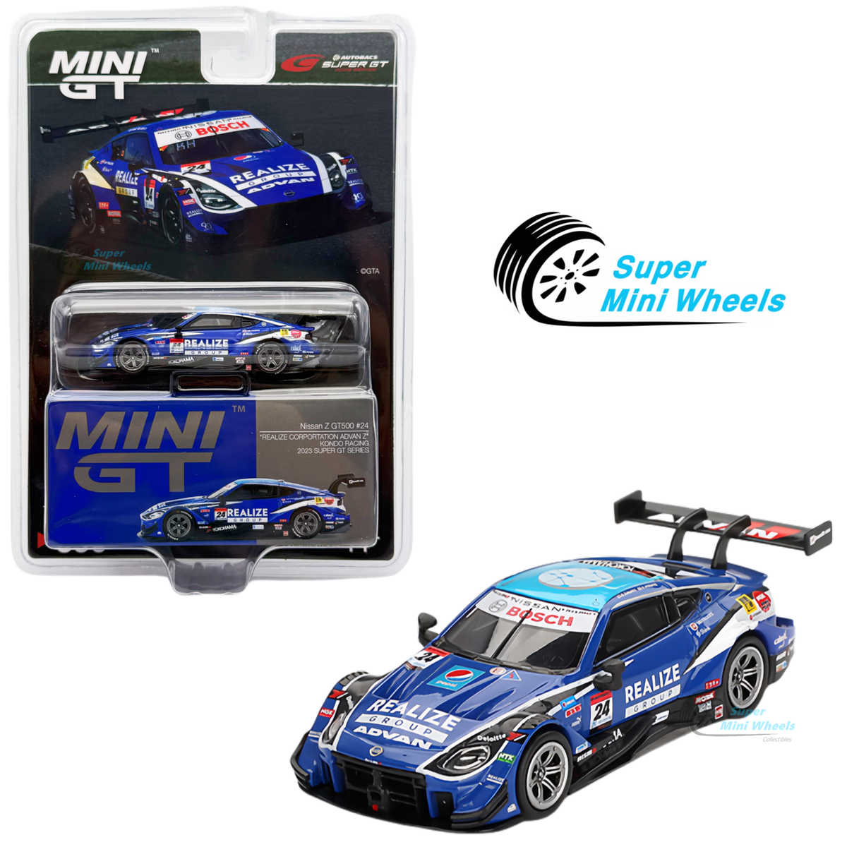 Mini GT 1:64 Nissan Z GT500 #24 