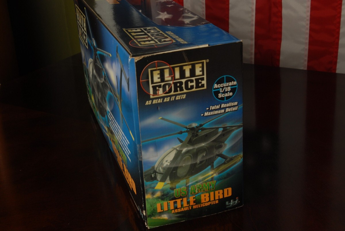 Elite Force 1:18 US Army MH-6 LITTLE BIRD Night Stalkers