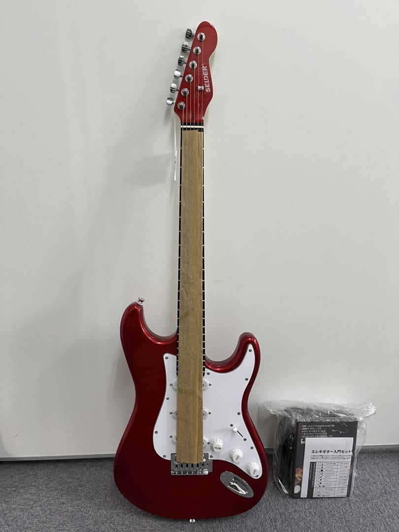 Electric Guitar Selder ST-16/MRD Red with Accessories | eBay