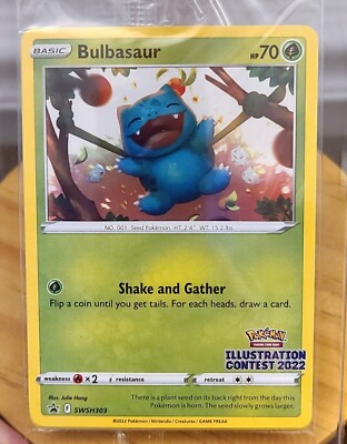 2022 Pokemon Illustration Contest SWSH303 SWSH304 SWSH305 Promos