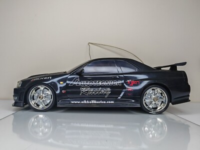 Rare Limited Black Nikko Nissan Skyline GT-R R34 Street Mayhem