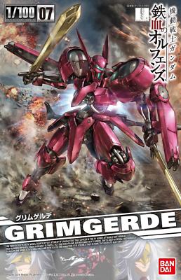 Bandai Iron-blooded Orphans 007 Grimgerde 1/100 Scale Kit 041818