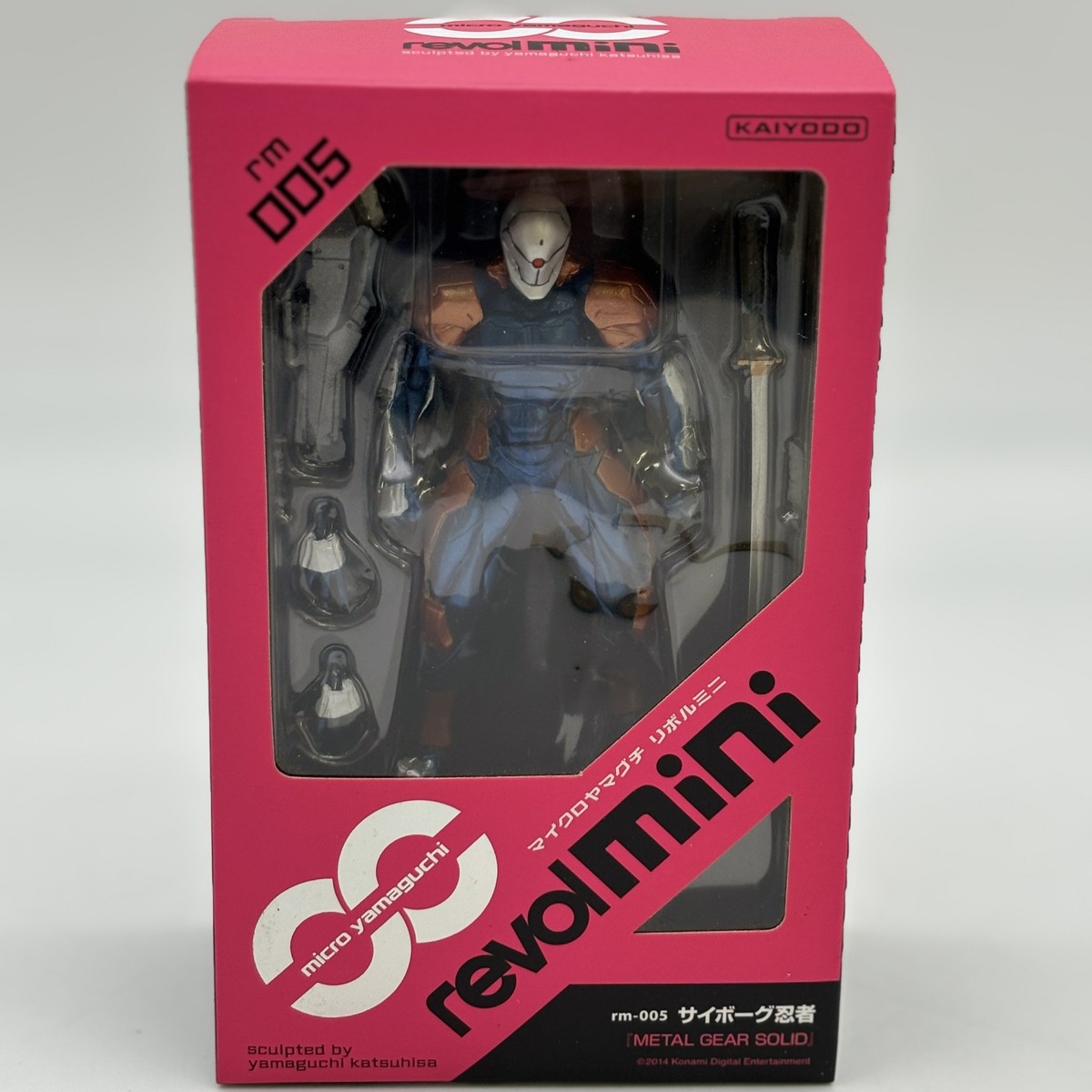 Revoltech Yamaguchi Revol Mini Cyborg Ninja figure Metal Gear