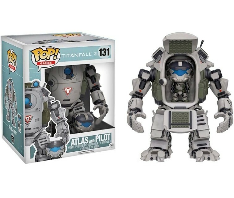 Funko POP! Games: Titanfall 2 #131 Atlas and Pilot GameStop