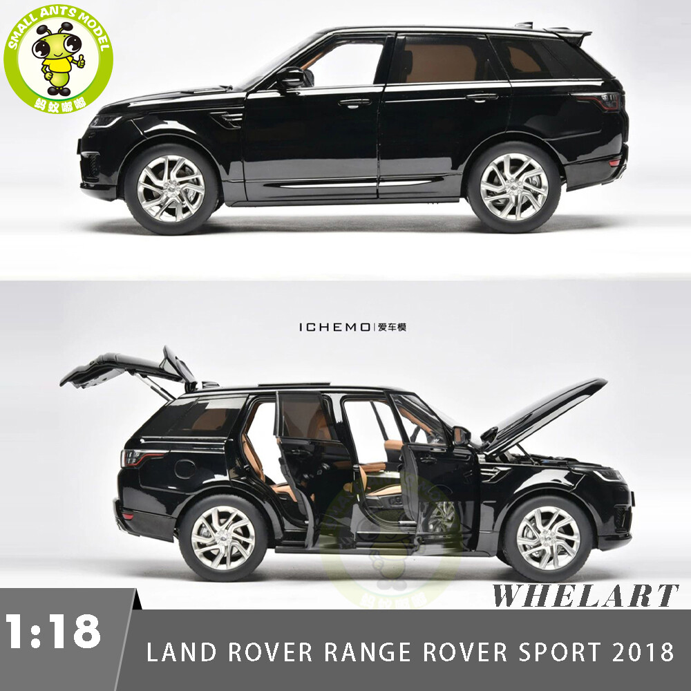 1/18 Whelart Land Rover Range Rover Sport 2018 Black Diecast Model