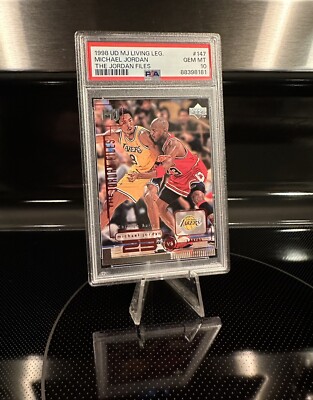 1998 Upper Deck Michael Jordan The Jordan Files w/ Kobe Bryant