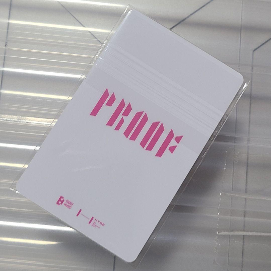 BTS Proof Collector's Edition JPFC POB Official Random Photo card