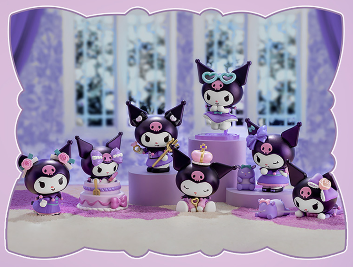 Miniso x Sanrio Kuromi Party One Blind Box w/ One Random Figure