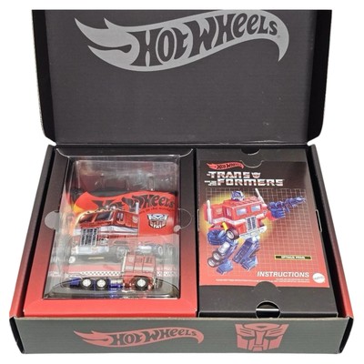 Hot Wheels 2024 Transformers RLC Exclusive Optimus Prime
