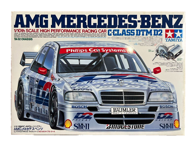 TAMIYA 1/10 RC AMG MERCEDES-BENZ C-CLASS DTM D2 TA02 VINTAGE 58139