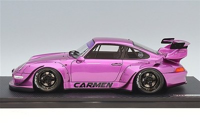 1/18 Ignition Porsche RWB 993 Purple Met WORK Meister S1 Type 18