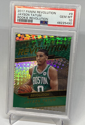 2017 Panini Revolution Jayson Tatum ROOKIE RC REVOLUTION PSA 10