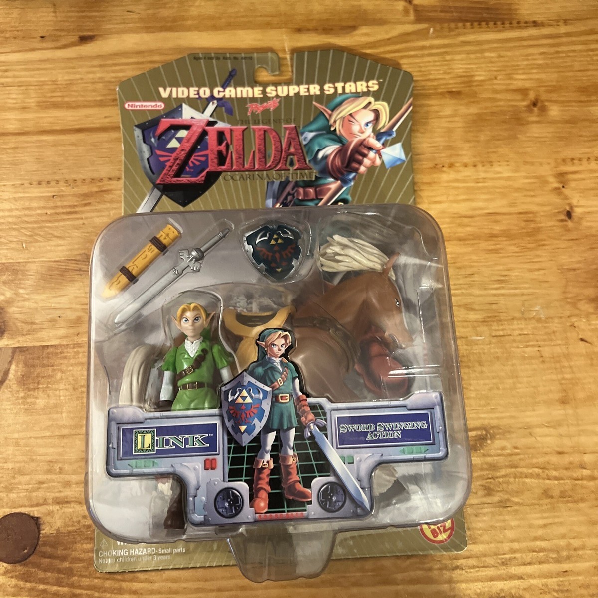 Legend Of Zelda Ocarina Of Time Link Figure Super Stars Toy Biz