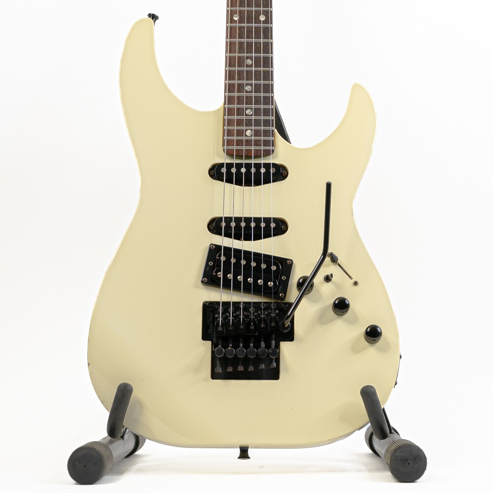 Late '80s Kramer Focus F-6000 Vintage White ESP-Made w/ Floyd Rose