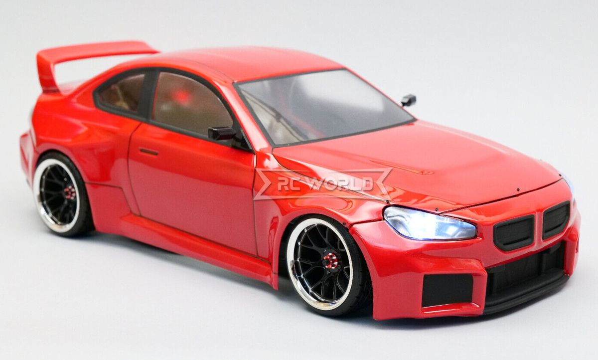 RC 1/10 BMW M2 G87 Brushless AWD Drift Car w/ LED -RTR- *RED* | eBay