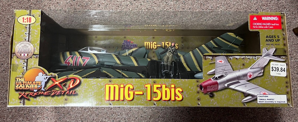 21st Century Toys 1 18 MiG- 15bis The Ultimate Soldier Extreme