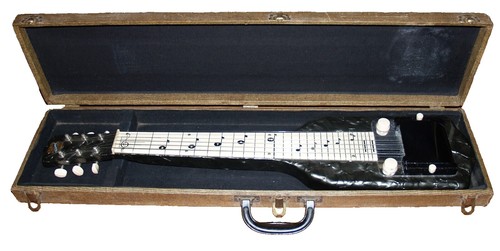 Vintage 1940's Electromuse Lap Steel Guitar W/Taylor Bag! Sounds
