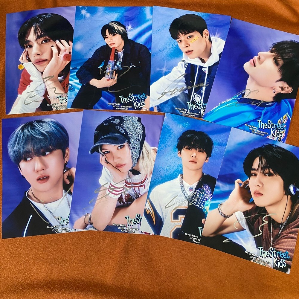 STRAY KIDS THE STREET KIDS LEE KNOW FELIX HAN BANG CHAN Photo 5*7