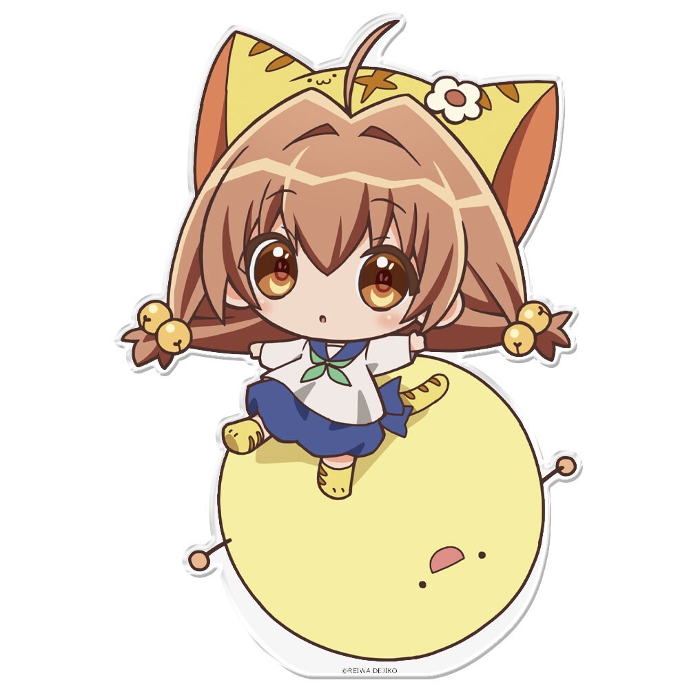 NEW Di Gi Charat Puchiko & Gema Big Acrylic Figure Stand Official