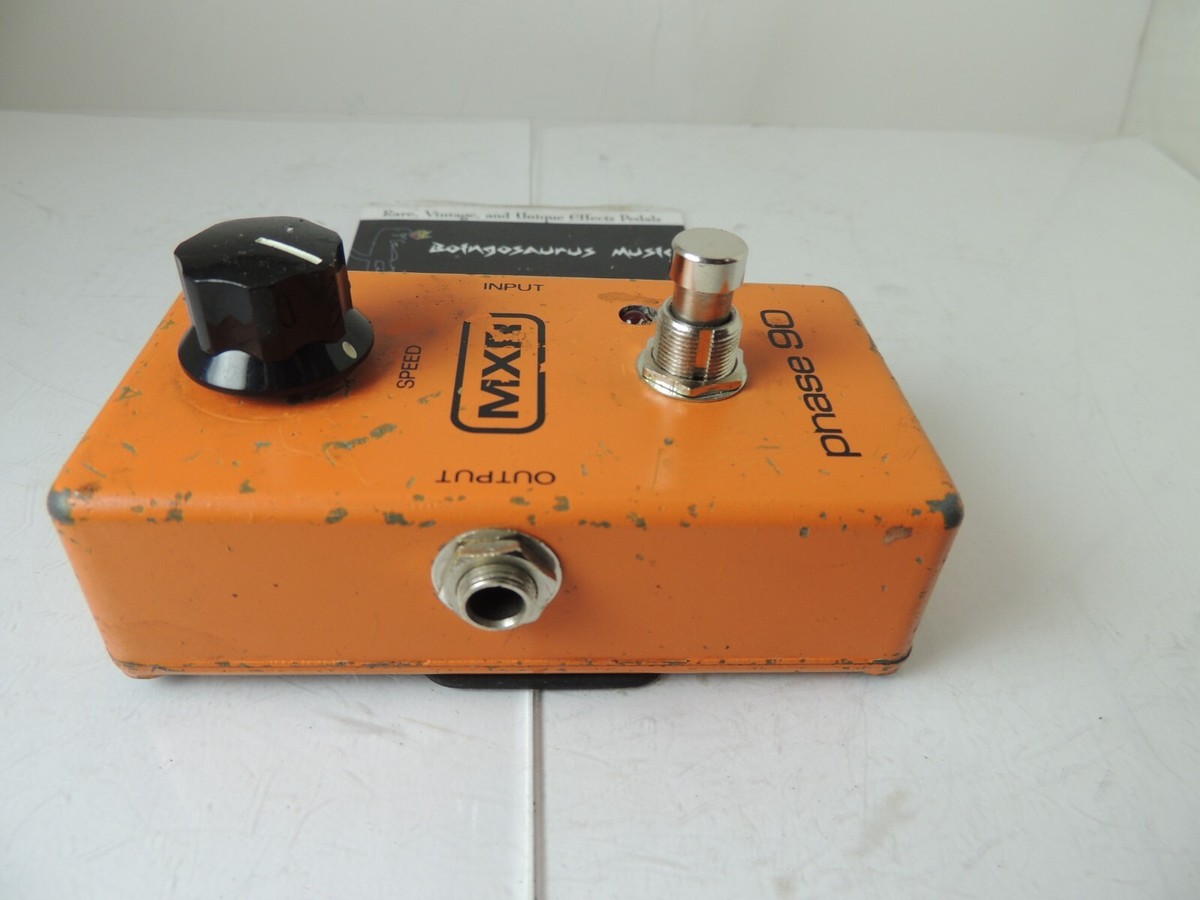 Vintage 1980's MXR Phase 90 Phaser Phase Shifter Block Logo