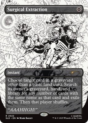 MTG Secret Lair Marvel Spider-Man: Venom Unleashed (Inks) 🔥IN