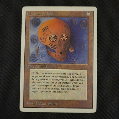 Illusionary Mask Unlimited Played MTG Magic the Gathering | eBay