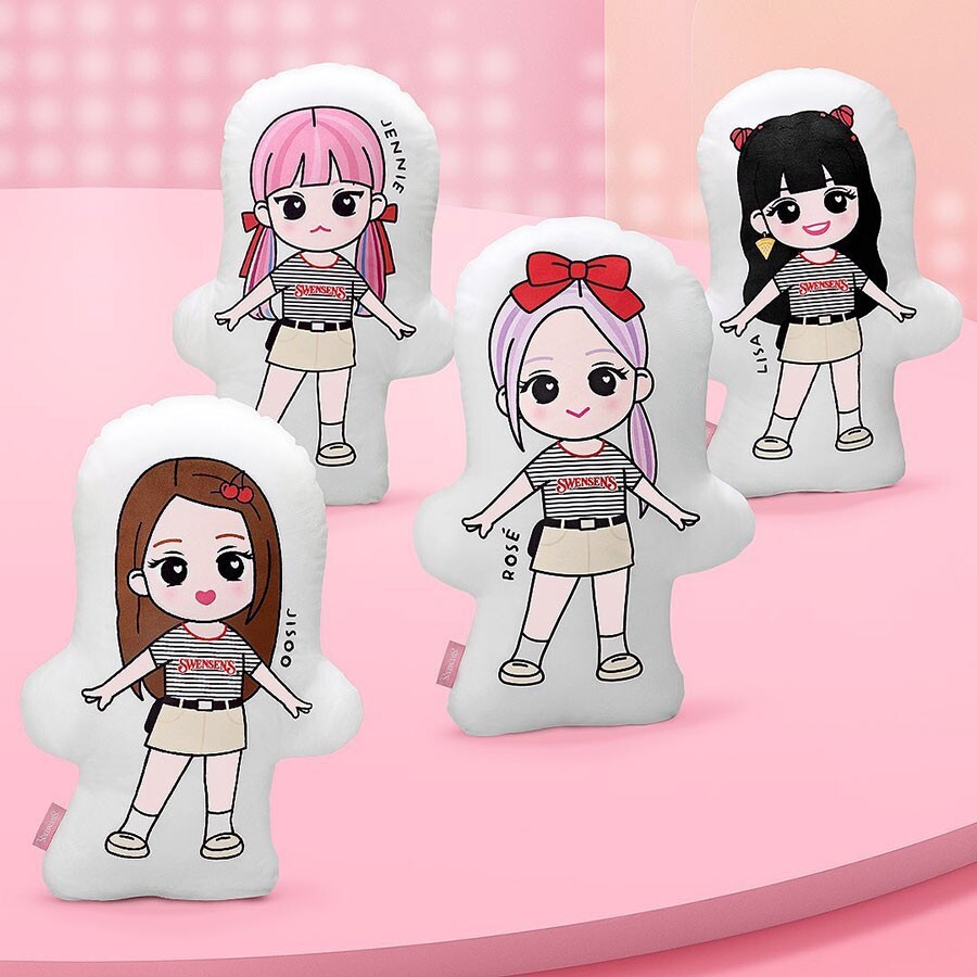 BLACK PINK BLACKPINK OFFICIAL PLUSH DOLL Complete SET Lisa Jisoo