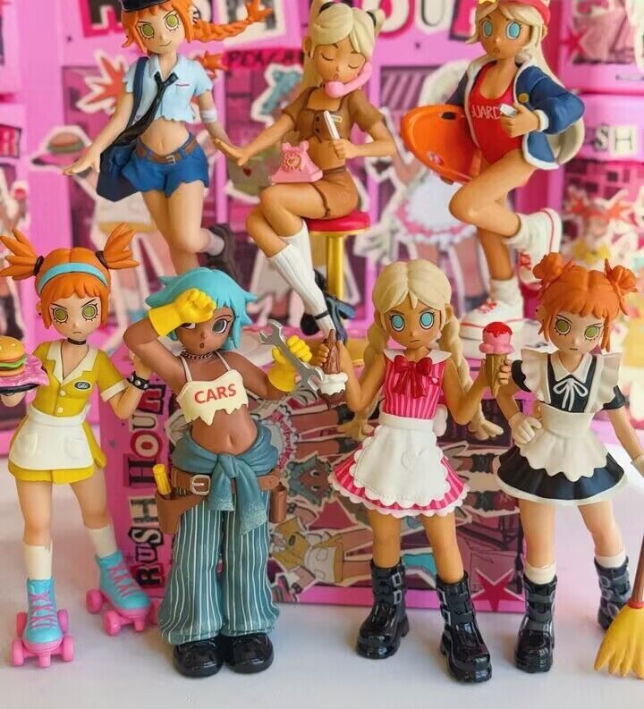100%Authentic Peach Riot Rush Hour Series Blind Box Figure Girl