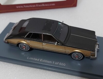 Cadillac Seville MKII 1981 Black/ Gold 1:43 Neo 1 of 500 PCS