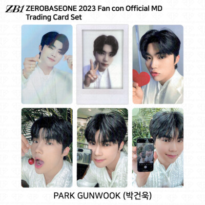ZEROBASEONE ZB1 2023 Fan Con Official MD Trading Card Photocard