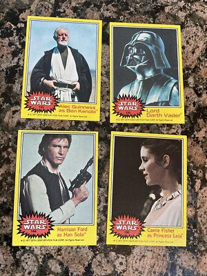 1977 Topps Star Wars Series 3 Complete 66 Card Set (#133-198) NM