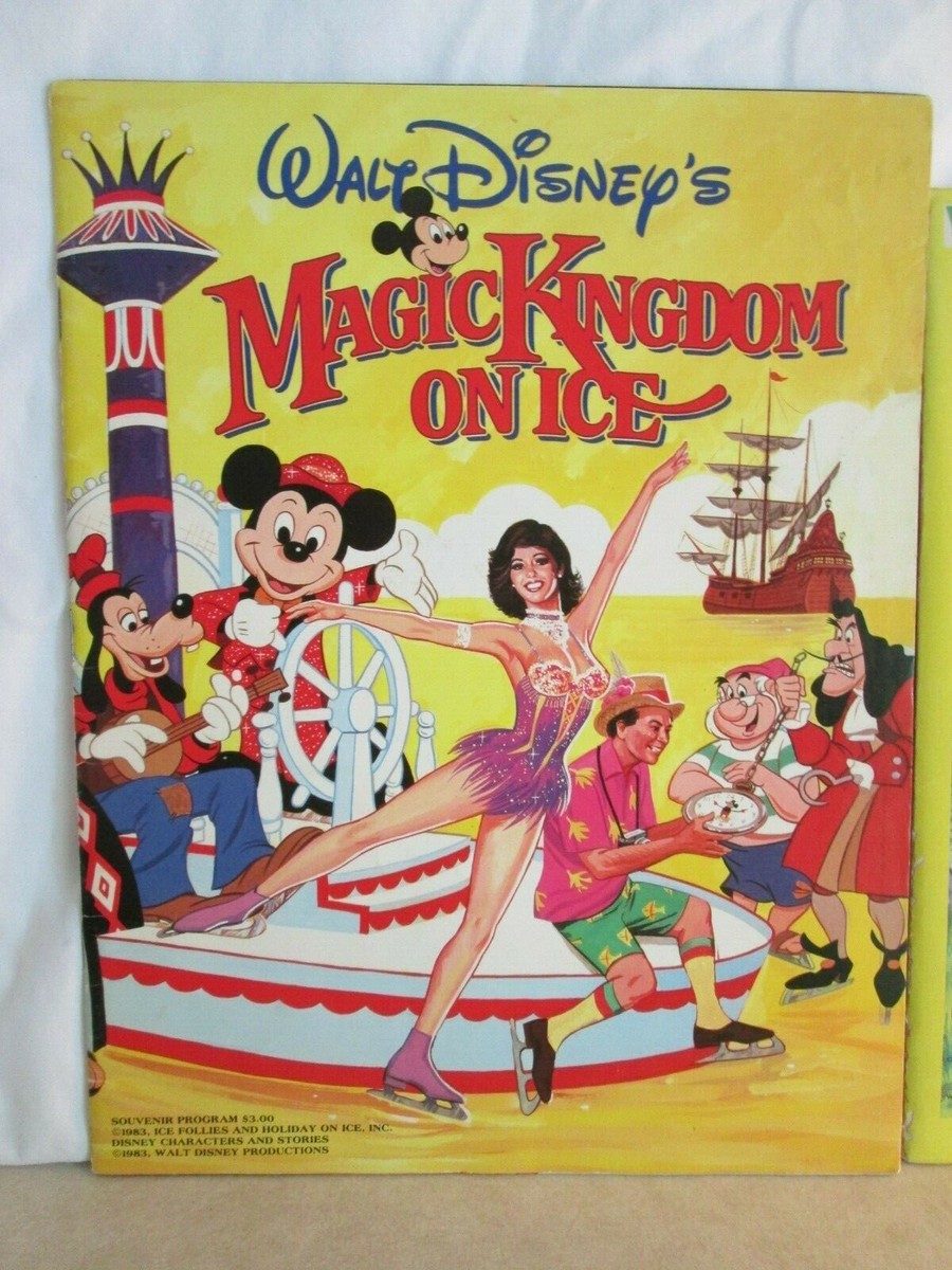 1971-1 Walt Disney Mickey Mouse Revue Press-Out Scene Book,& 1